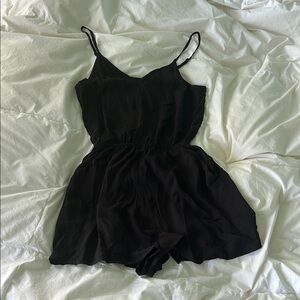 Black Women's Romper